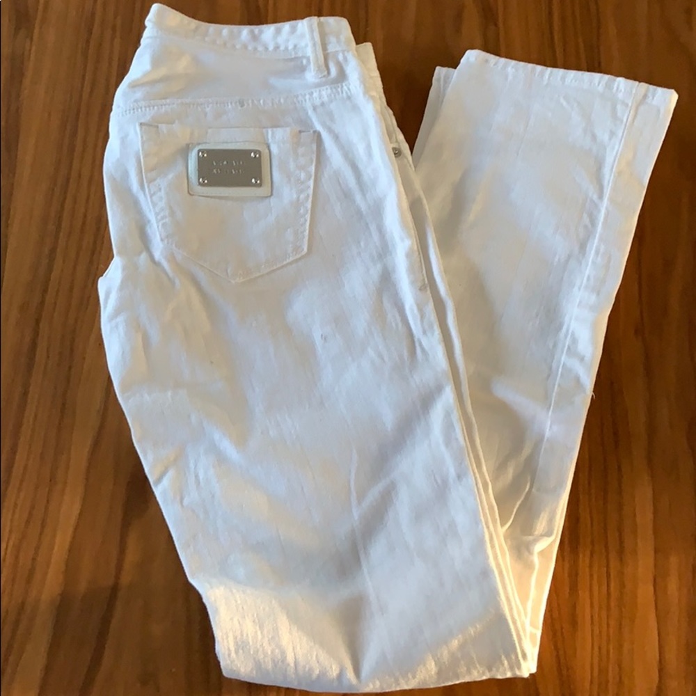 Amani Exchange white skinny jeans